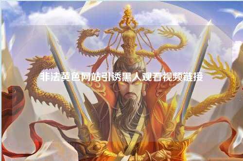 非法黄色网站引诱黑人观看视频链接