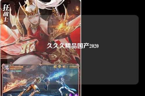 久久久精品国产2020