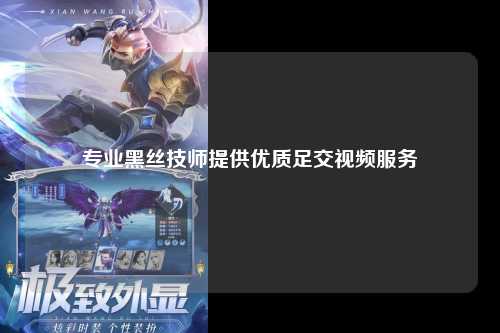 专业黑丝技师提供优质足交视频服务