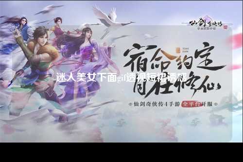 迷人美女下面gif透视短裙诱惑